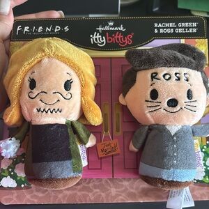 Friends Hallmark itty bittys Rachel Green & Ross Geller. Las Vegas episode